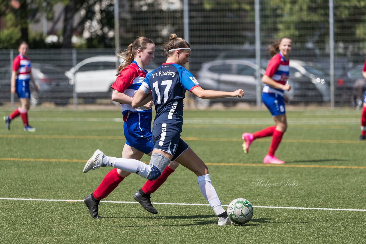 Bild 214 - wBJ Holsatia Elmshorn - VfL Pinneberg : Ergebnis: 1:4